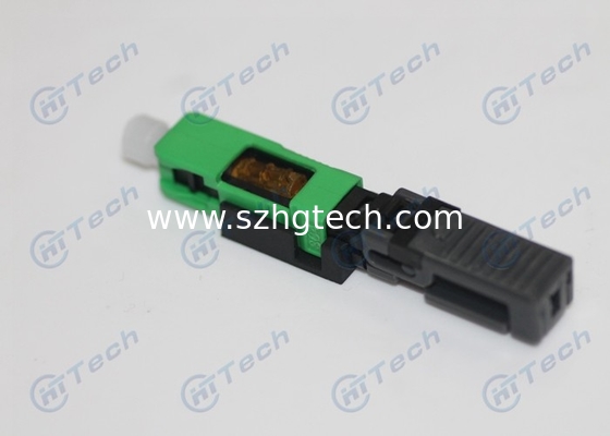 Portable SC APC Fiber Connector , FTTH Fast Connector RL Variation ≤ 5