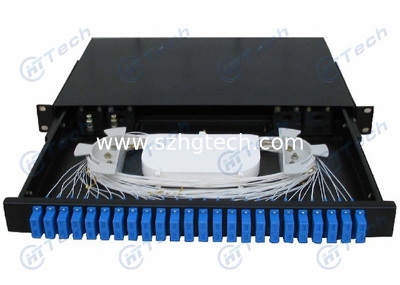 Draw Type Fiber Optic Patch Panel SC Duplex Dimension 430 × 300 × 1U MM