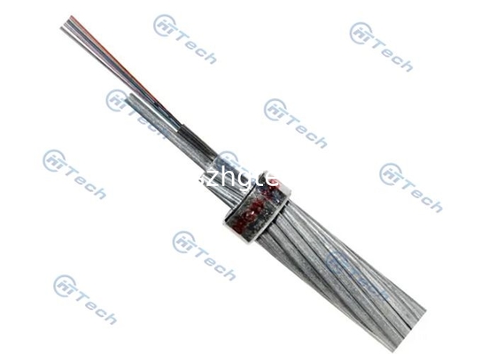 Outdoor Single Mode 48 Core Opgw Fiber Optic Cable