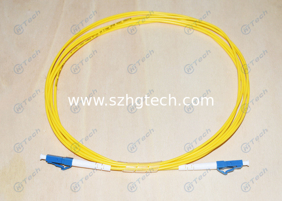 LC Fiber Jumper 9/125um Simplex LC apc-LC upc Fiber Optic Jumper