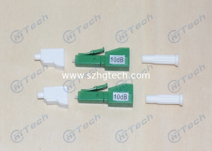 High Precision Optical Fiber Attenuator , 10dB LC Apc Attenuator Polarization Loss < 0.1dB