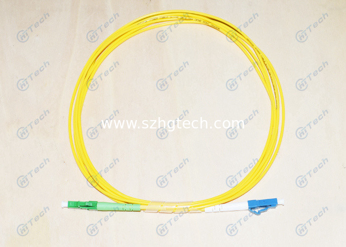 LC Fiber Jumper 9/125um Simplex LC apc-LC upc Fiber Optic Jumper